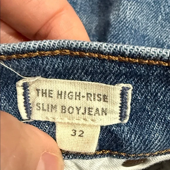 Madewell‎ The High-Rise Slim Boyjean in Moorland
Wash Size  32 - Picture 9 of 11
